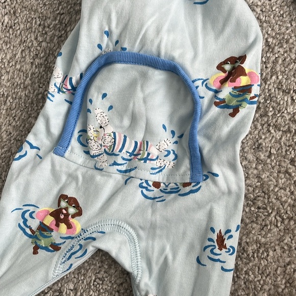 TBBC Puddle Dog Pajamas Onesie Footie - Picture 2 of 2